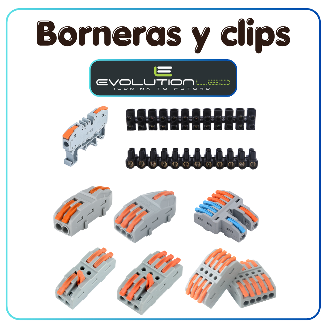 BORNERAS UNION Y CLIPS