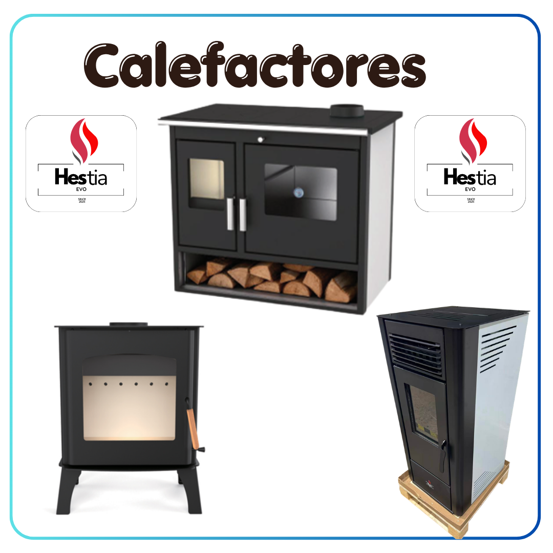 CELEFACTORES A PELLETES Y LEÑA HESTIA