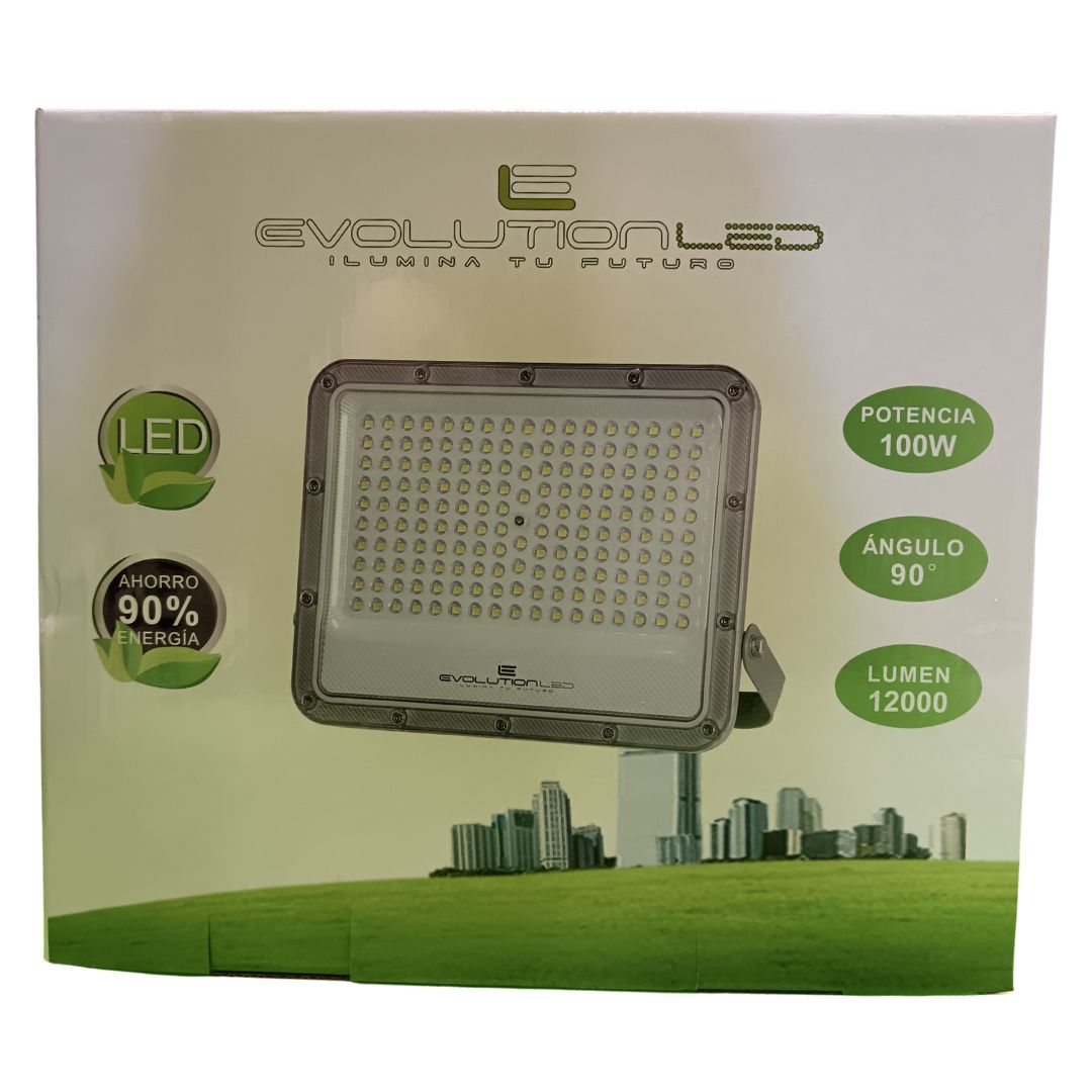 Reflector Led  100w  BK-05 LUZ FRIA