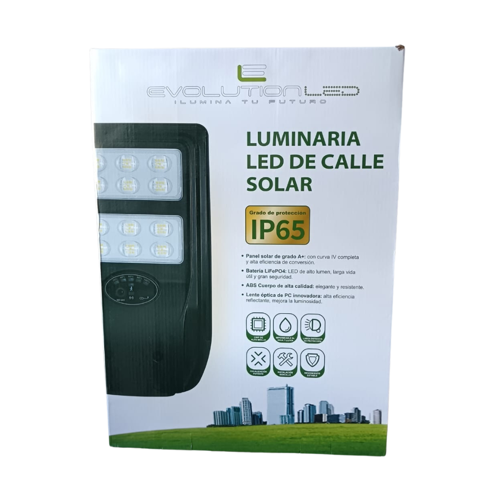 Luminaria Vial Led Solar 200w  TR- ES02 Fria