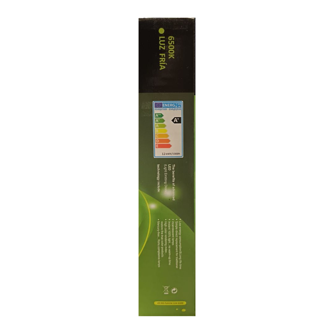 LUMINARIA SUPERFICIE REDONDA 12W LUZ FRIA