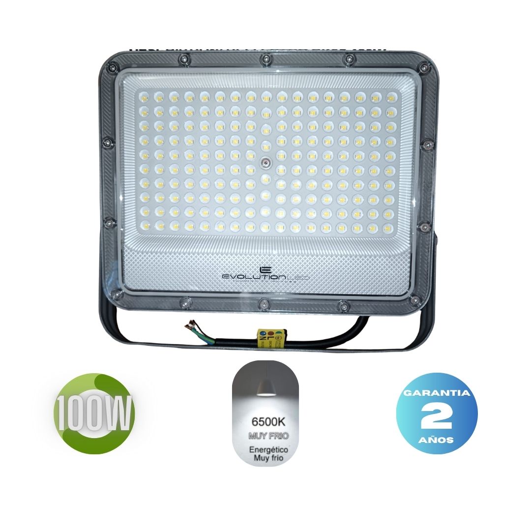 Reflector Led  100w  BK-05 LUZ FRIA