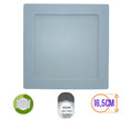 LUMINARIA SUPERFICIE CUADRADA 12W LUZ FRIA