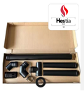 KIT CAÑO 80MM CALEFACTOR A PELLETES