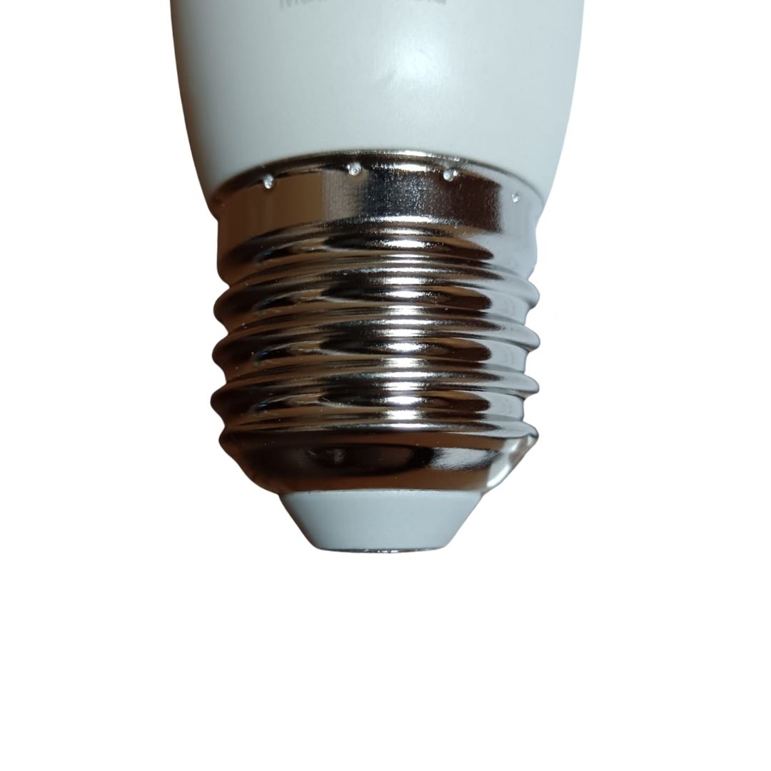 LAMPARA LED C37 6W LUZ CALIDA