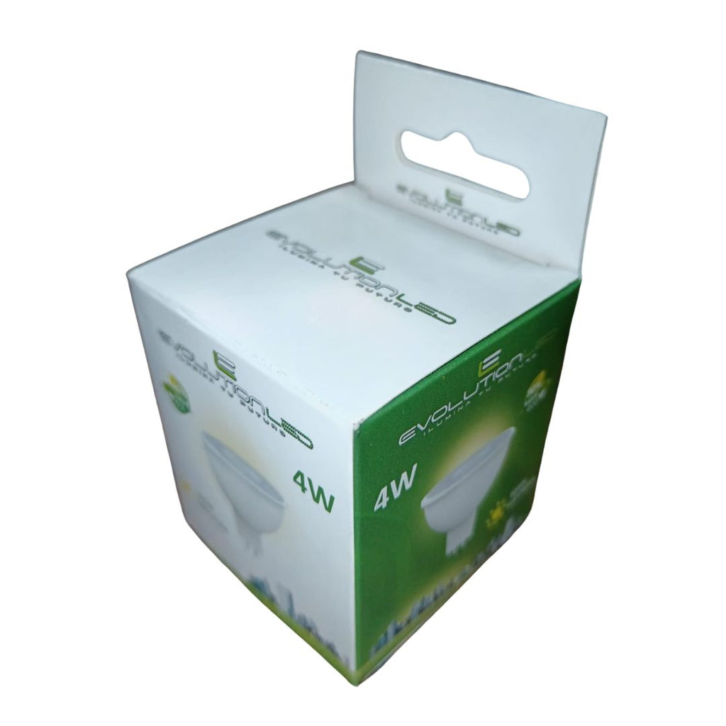 DICROICA LED MR16 4W LUZ CALIDA