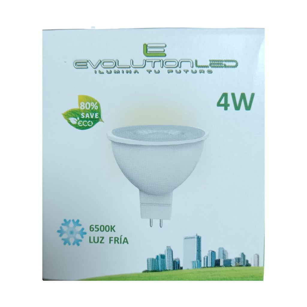 DICROICA LED MR16 4W LUZ FRIA