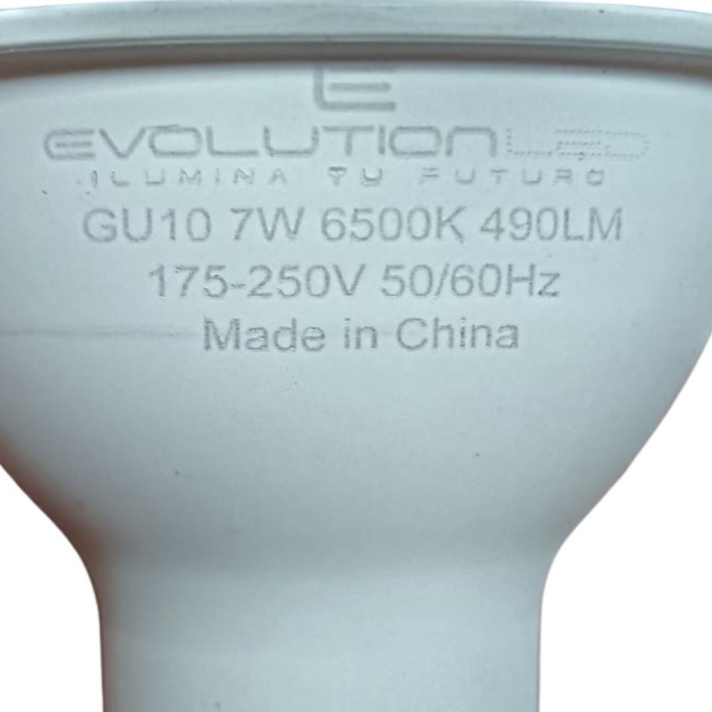 DICROICA LED GU10 7W LUZ FRIA