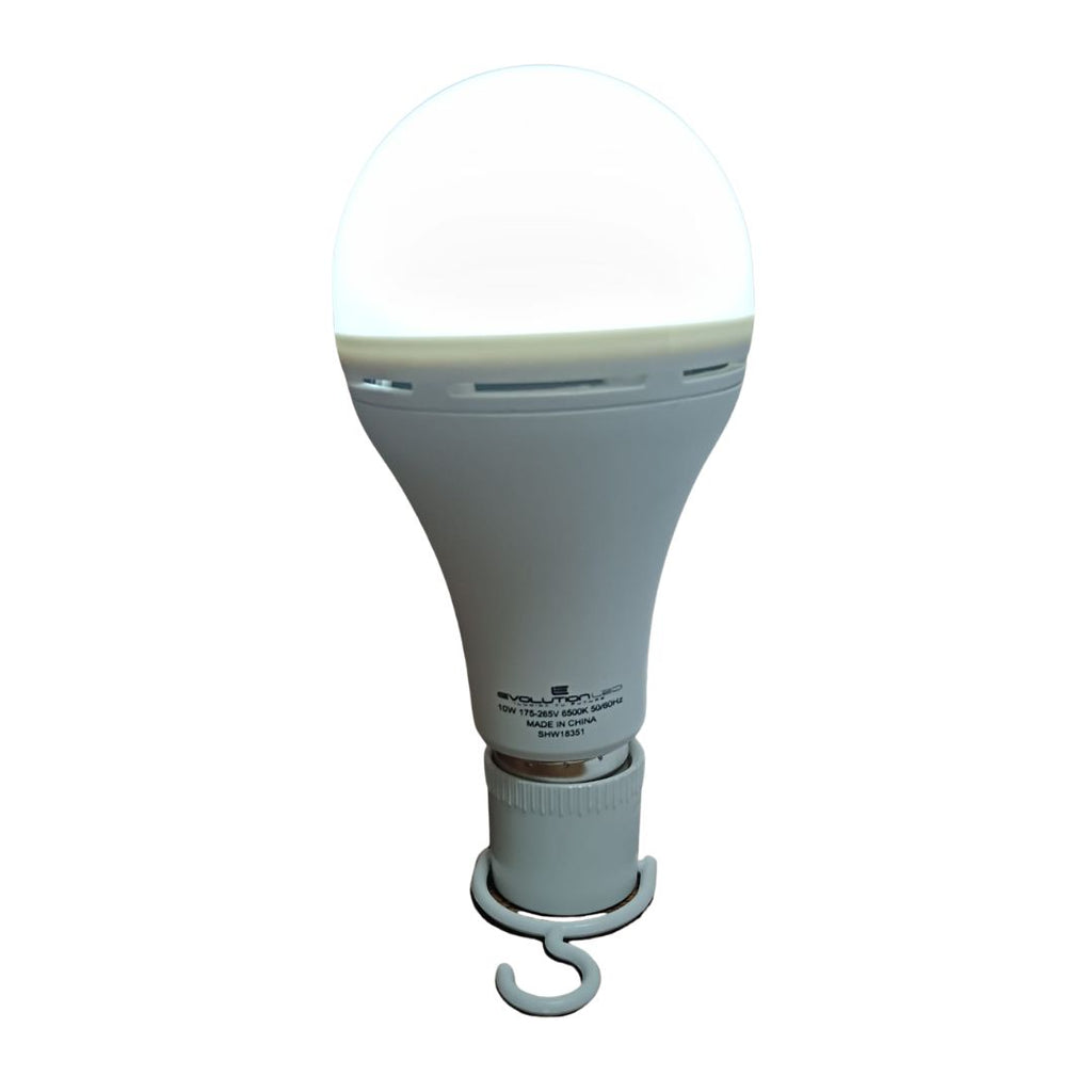 LAMPARA LED A70 DE EMERGUENCIA 10W LUZ FRIA