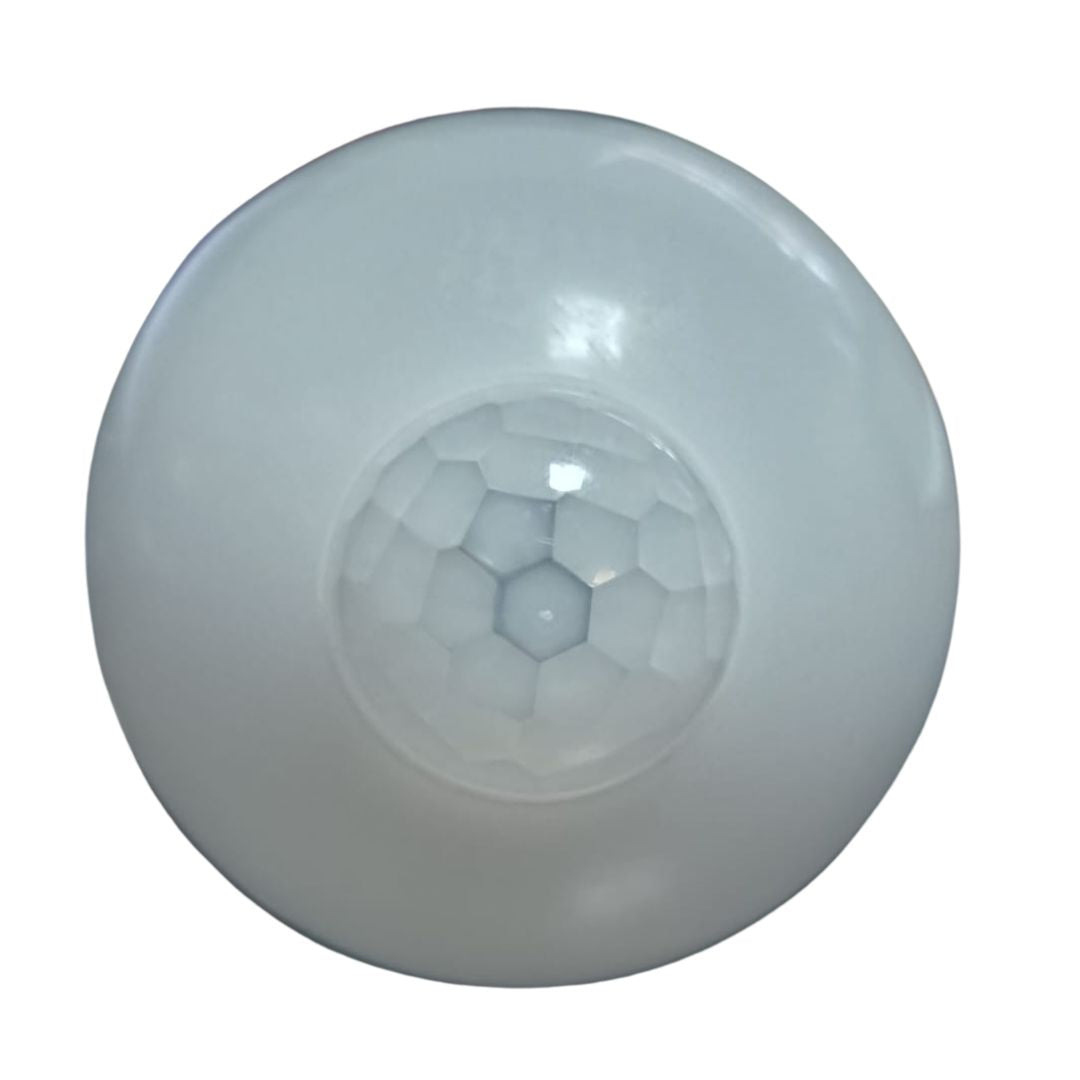 LAMPARA LED A60 9W LUZ FRIA CON SENSOR INFRAROJO Y SENSOR DE LUZ