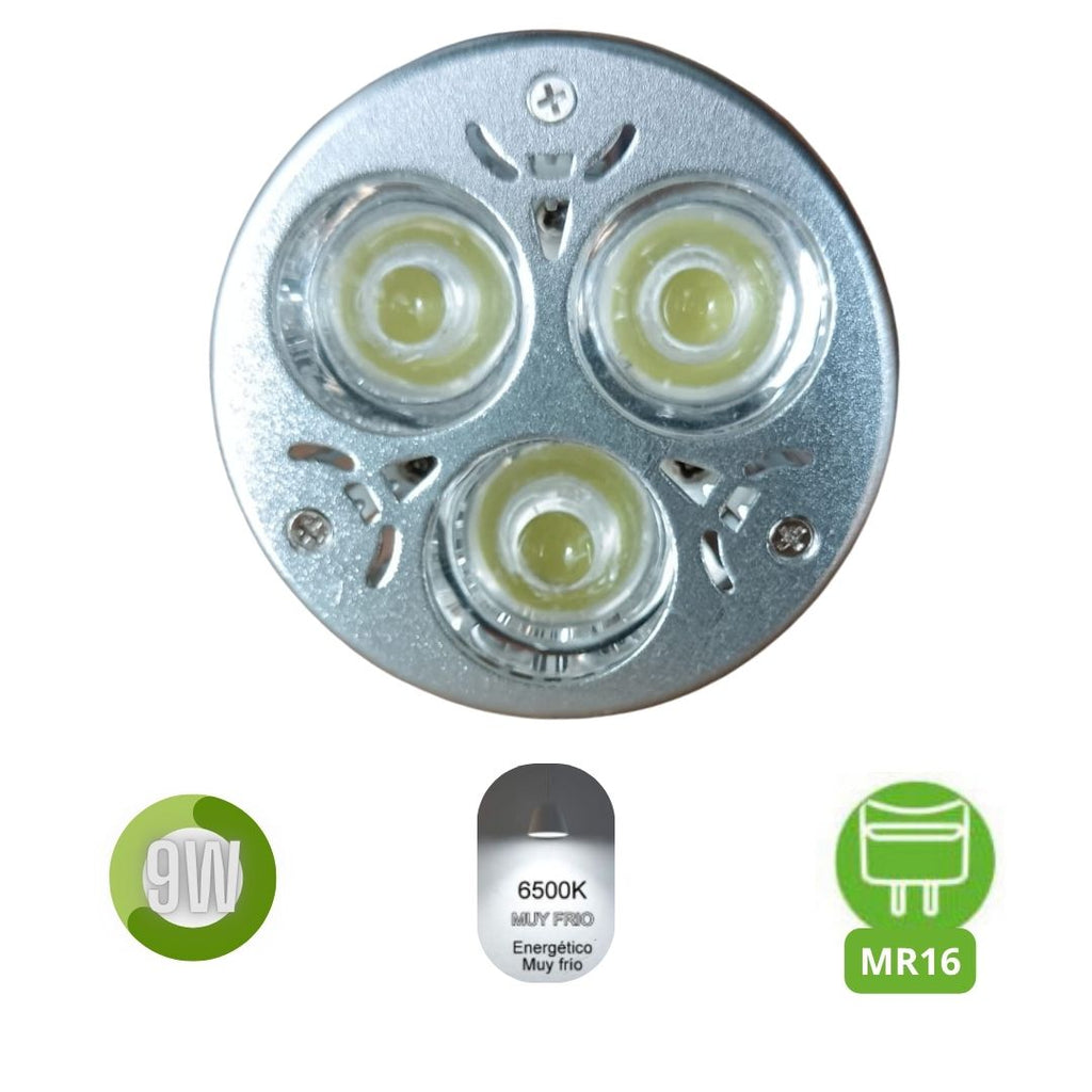 DICROICA LED DA-MR16-C2 9W LUZ FRIA