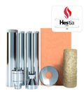 KIT TECHO  CAÑO 120MM PARA CALEFACTOR A LEÑA