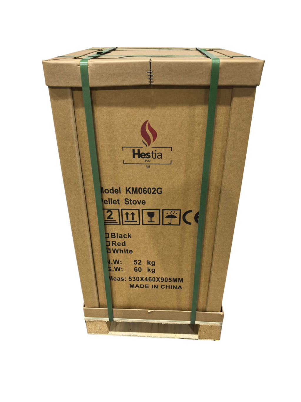 CALEFACTOR A PELLETS 6KW HESTIA