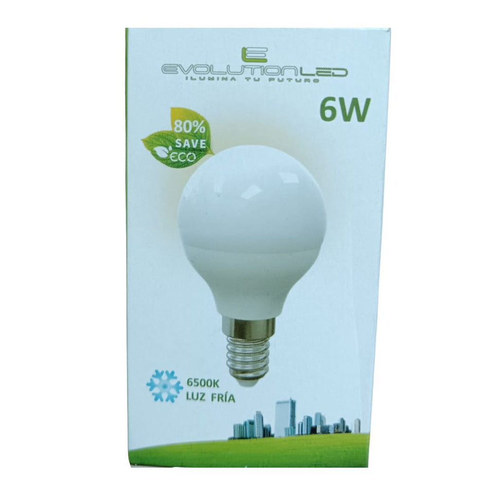 LAMPARA LED G45 6W LUZ FRIA