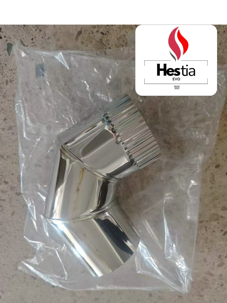KIT PARED  CAÑO 120MM PARA CALEFACTOR A LEÑA