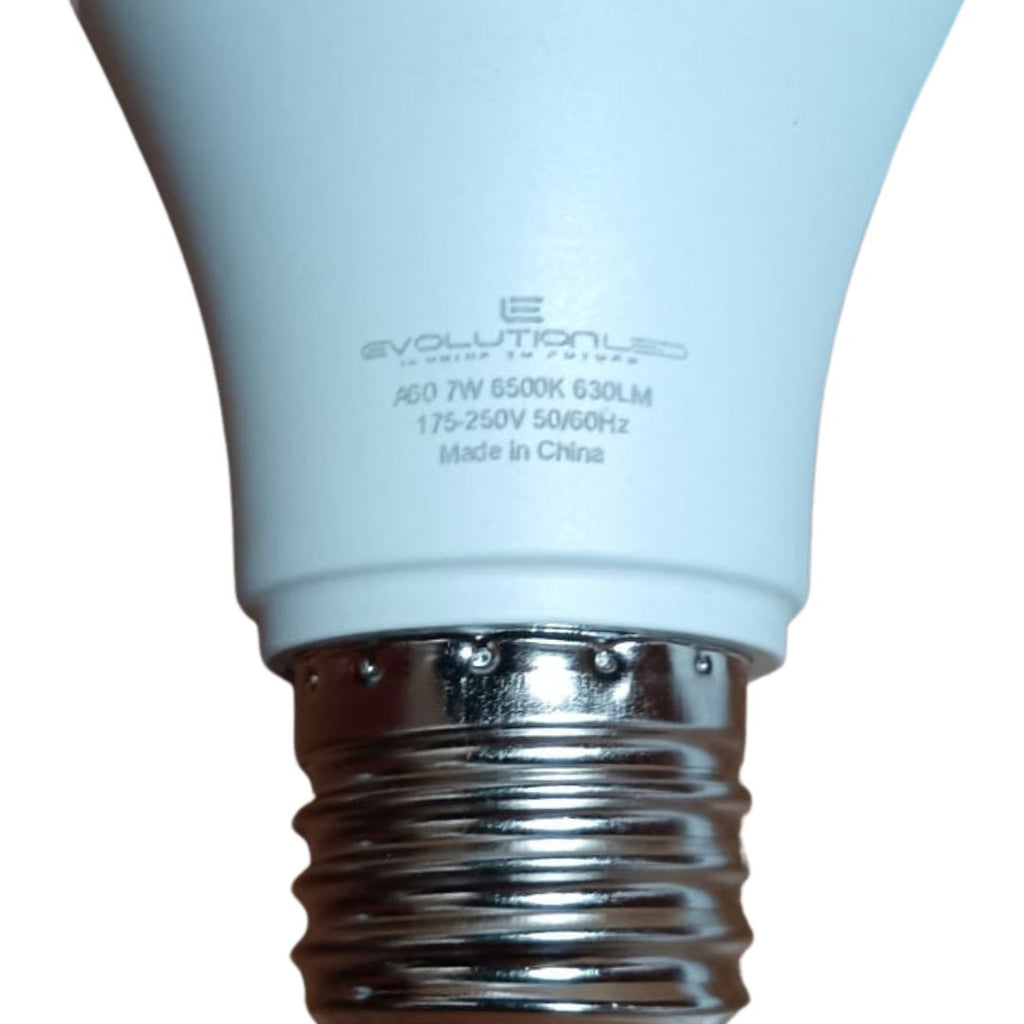 LAMPARA LED A60 9W LUZ CALIDA