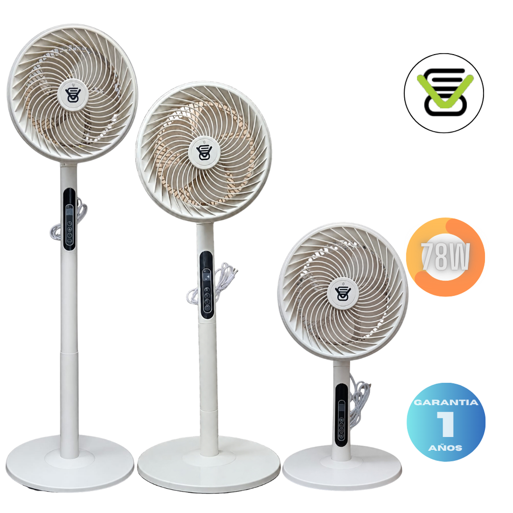 Ventilador Circulación ARENA CON CONTROL REMOTO