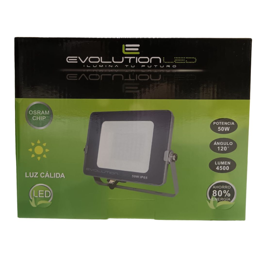 Reflector Led  50w  AK LUZ CALIDA