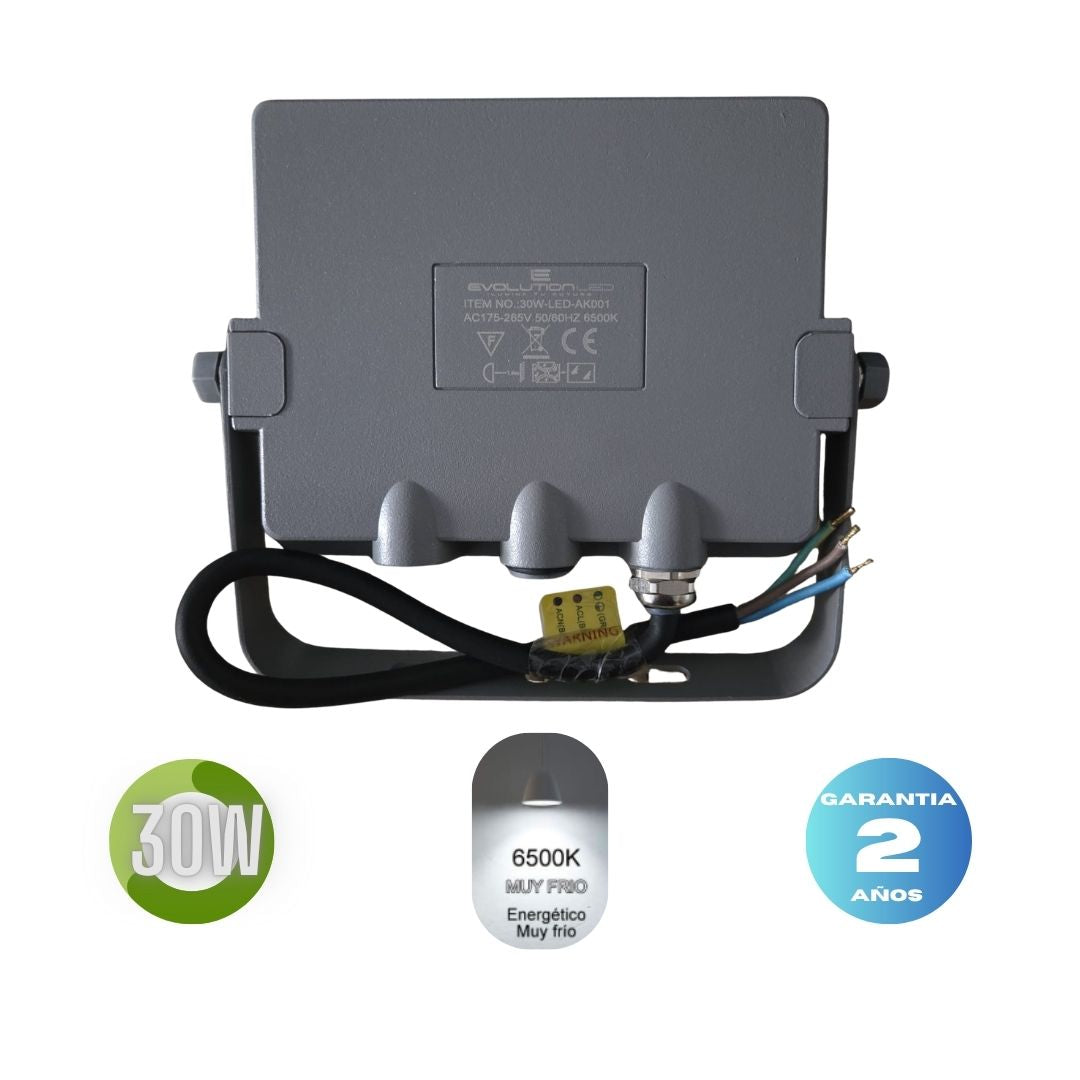 Reflector Led  30w  AK LUZ FRIA