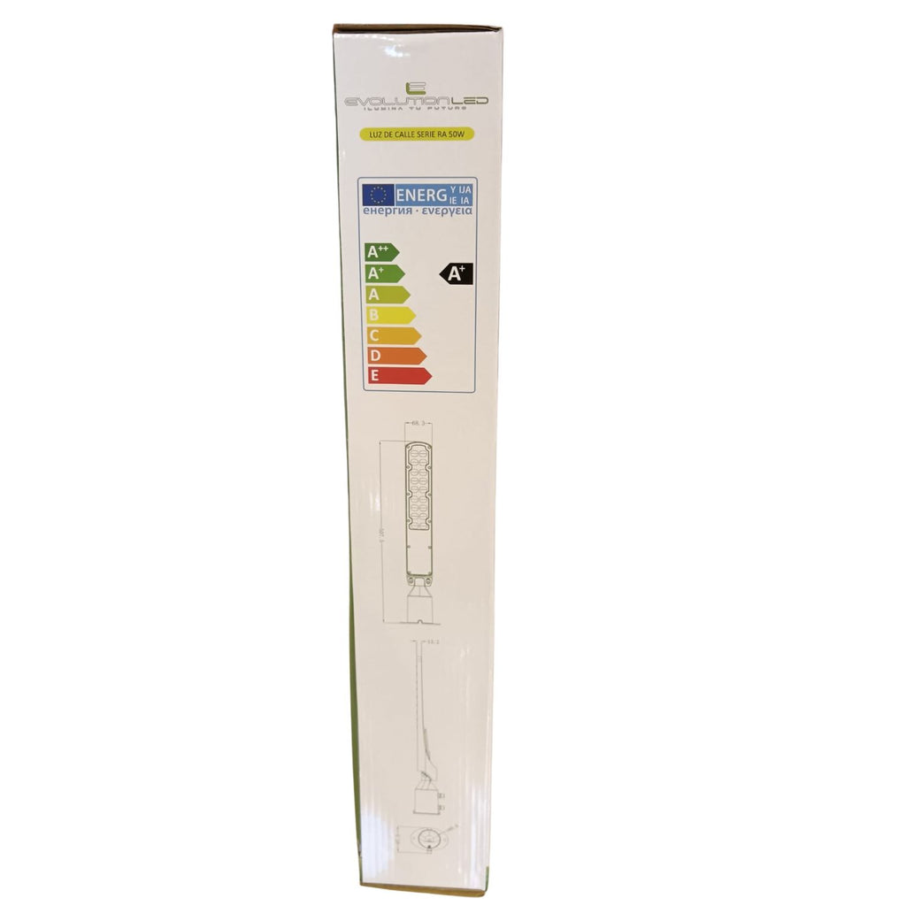 Luz de Calle Led  50w  RA Con fotocélula LUZ FRIA