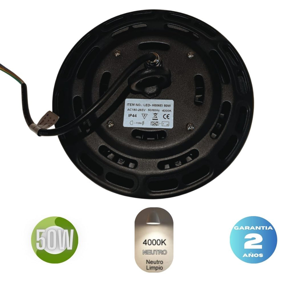 Campana Led  50w  LUZ NEUTRA