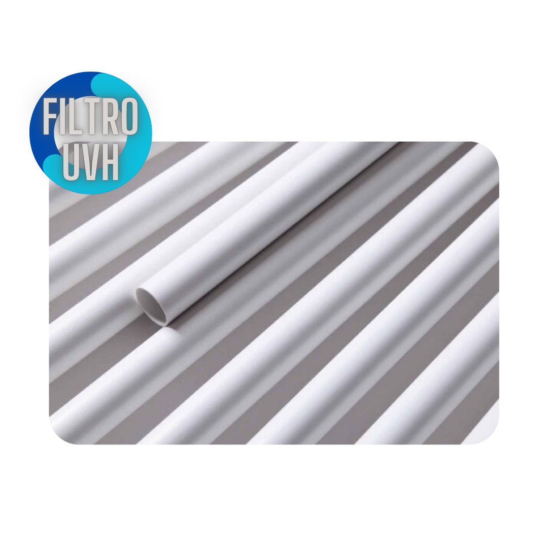 CAÑO CURVABLE EN FRIO PVC 32MM X 3MT FILTRO UVH