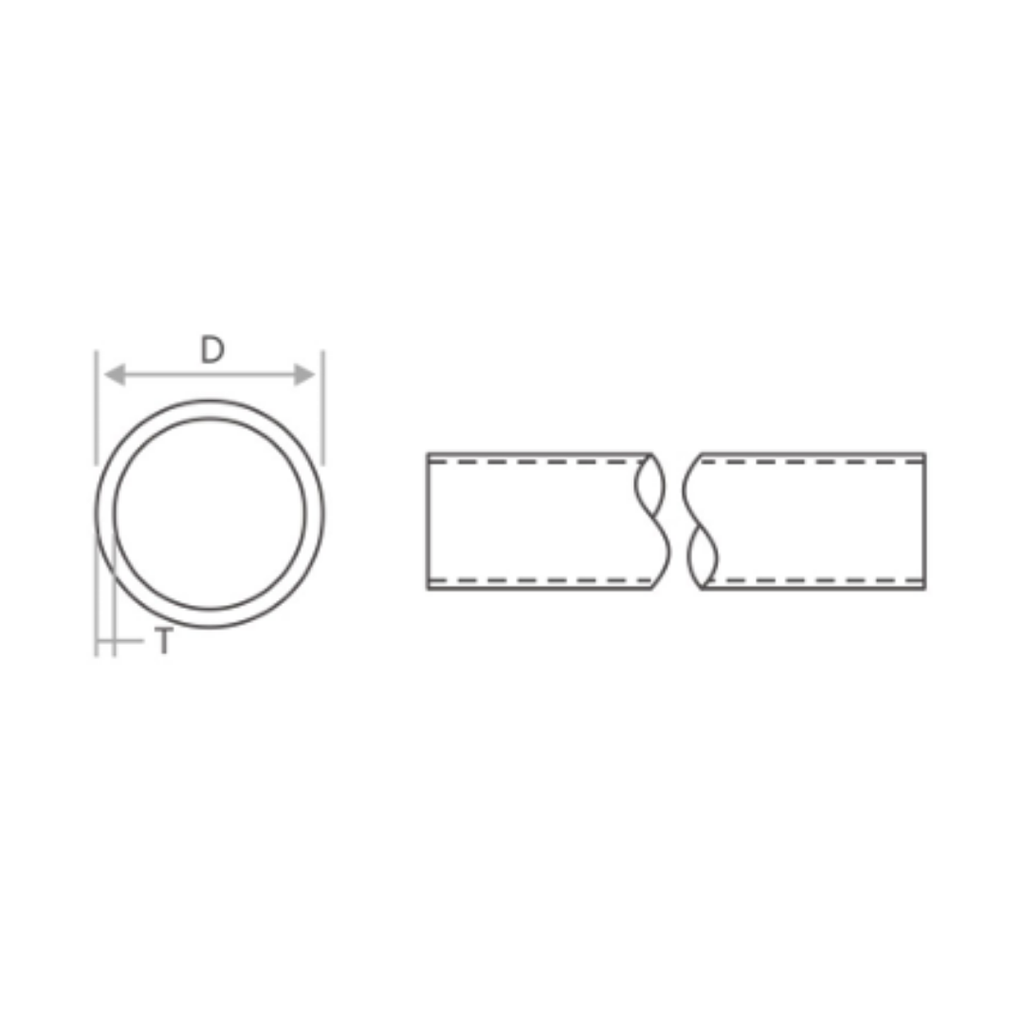 CAÑO CURVABLE EN FRIO PVC 32MM X 3MT FILTRO UVH