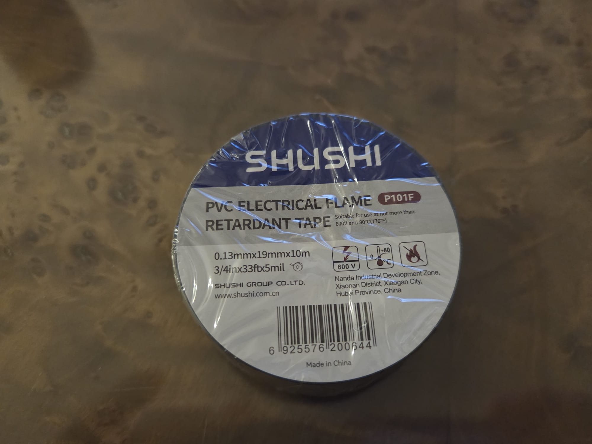 CINTA AISLADOR PVC 19MM X 10MTS GRIS