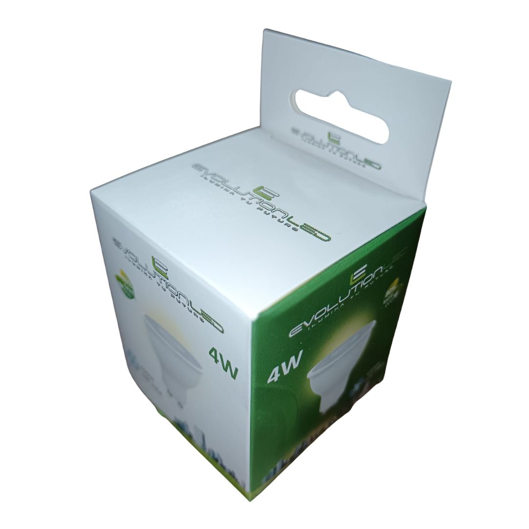 DICROICA LED GU10 4W LUZ FRIA