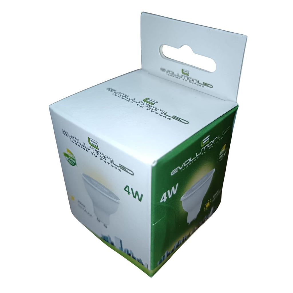 DICROICA LED GU10 4W LUZ CALIDA