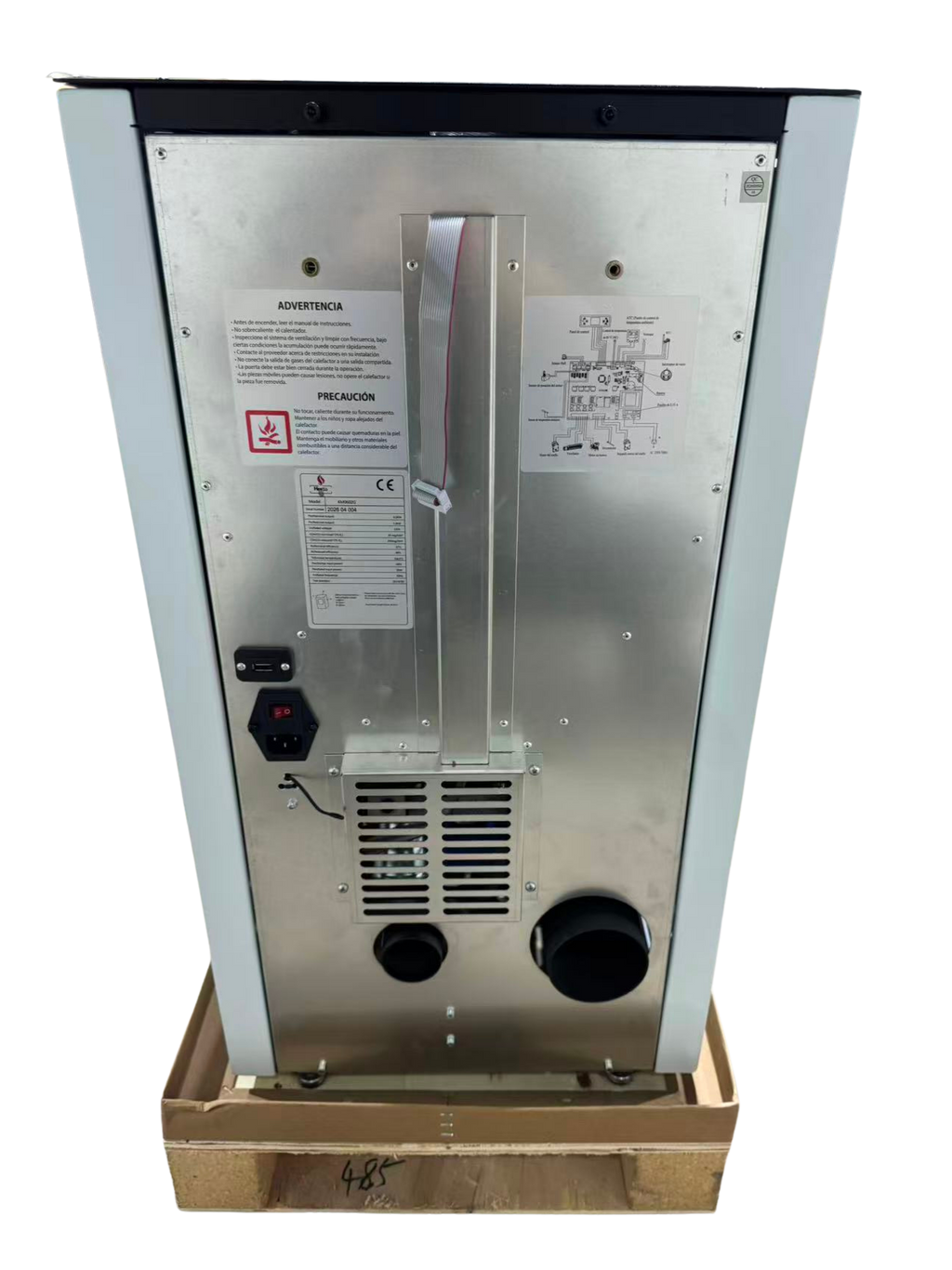 CALEFACTOR A PELLETS 6KW HESTIA