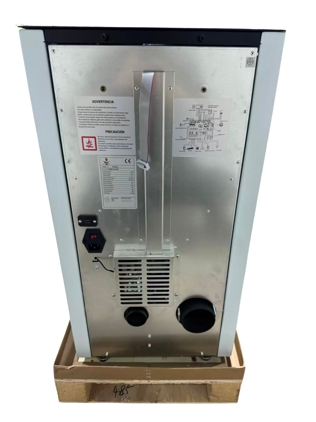 CALEFACTOR A PELLETS 6KW HESTIA