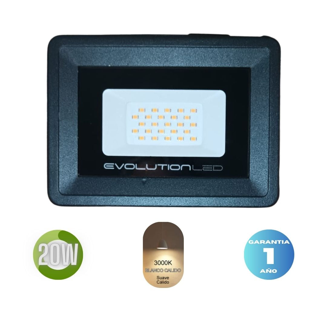 Reflector E022 20W LUZ CALIDA