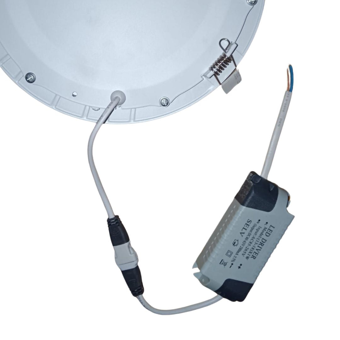 LUMINARIA EMPOTRAR 15W LUZ CALIDA