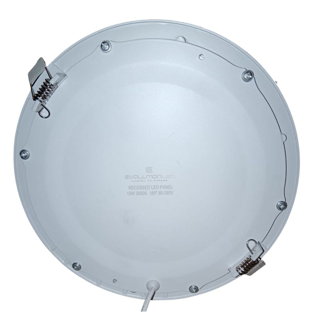LUMINARIA EMPOTRAR 15W LUZ CALIDA