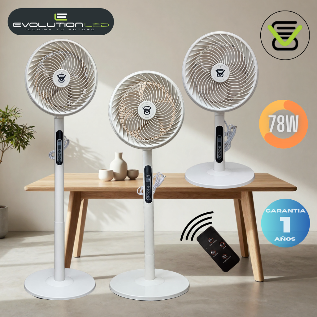 Ventilador Circulación ARENA CON CONTROL REMOTO