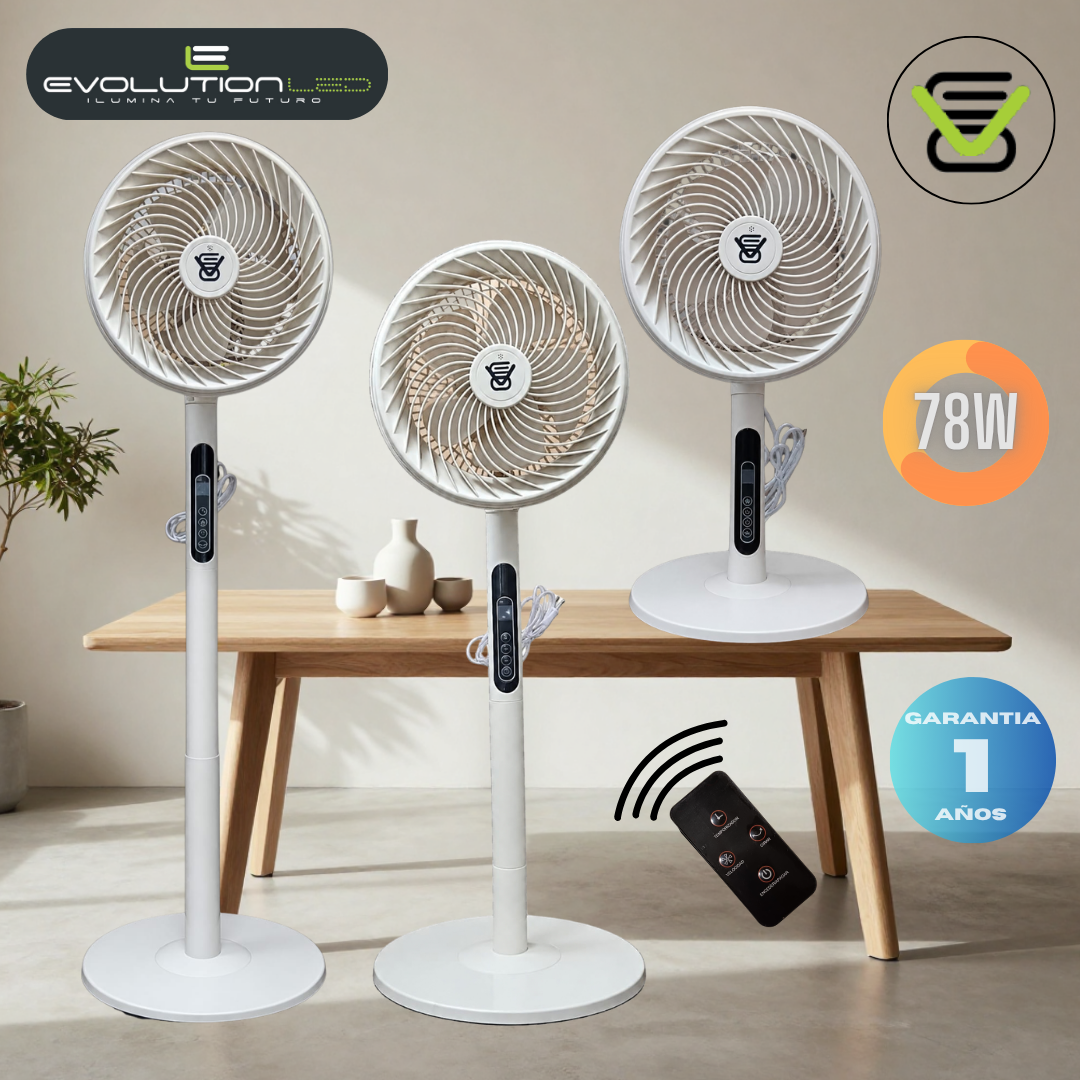 Ventilador Circulación ARENA CON CONTROL REMOTO