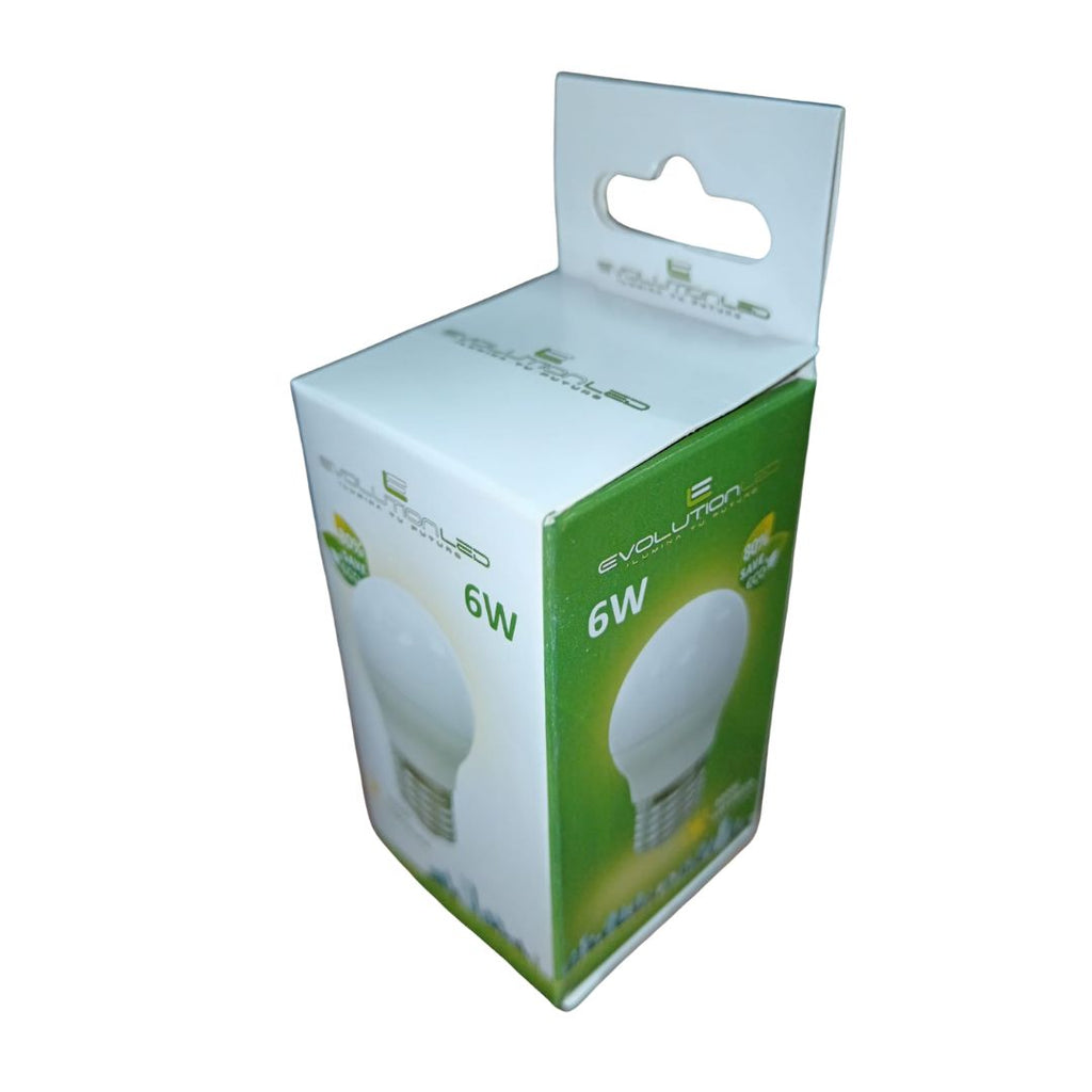 LAMPARA LED G45 6W LUZ CALIDA
