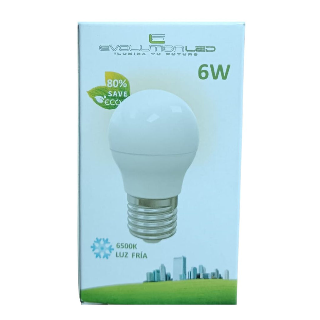 LAMPARA LED G45 6W LUZ FRIA