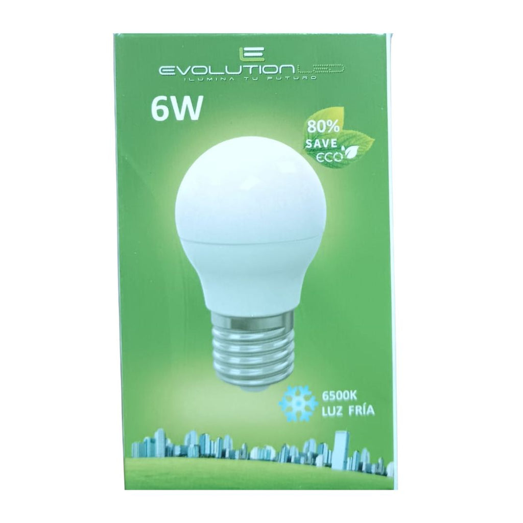 LAMPARA LED G45 6W LUZ FRIA