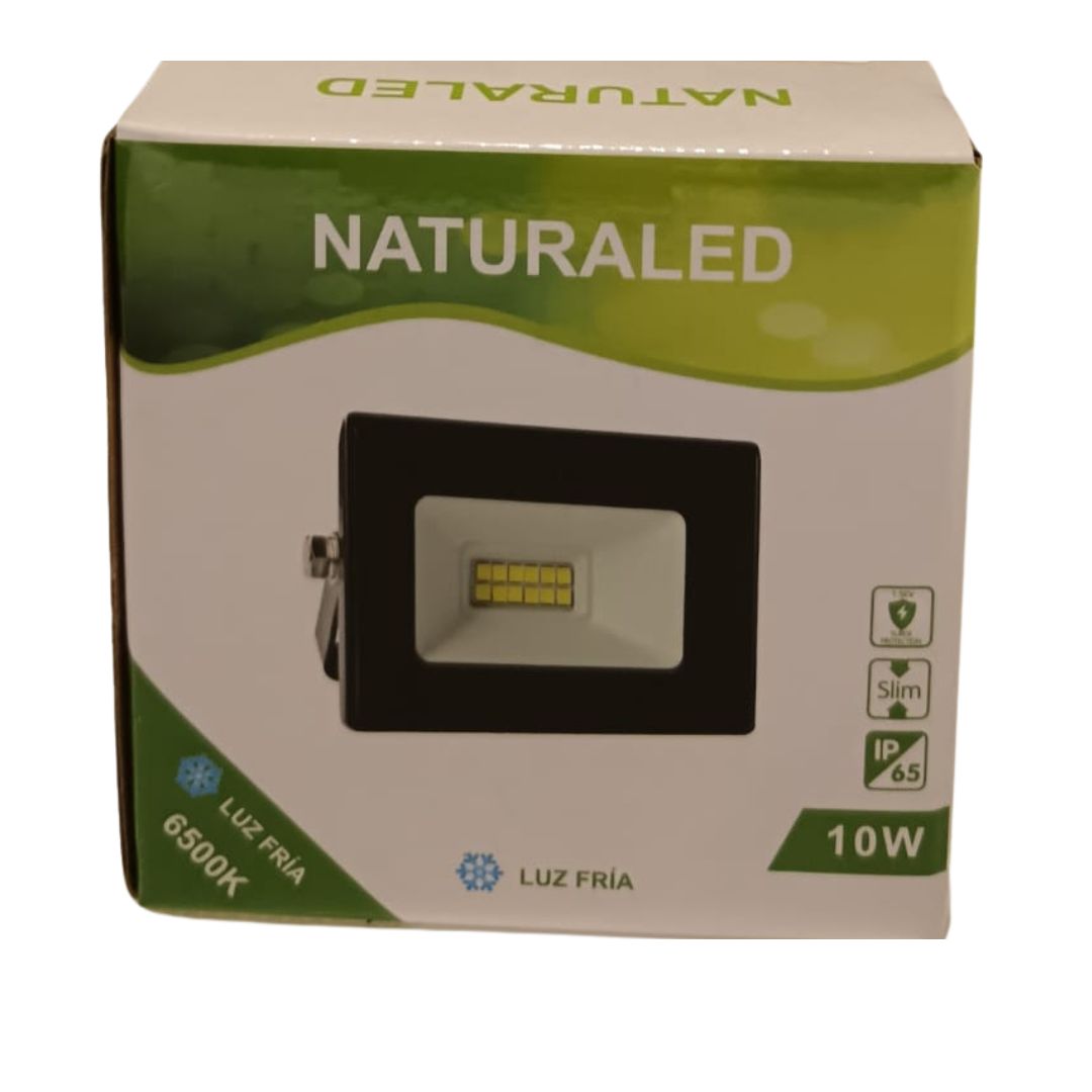 Reflector Led  10w  NATURALED LUZ FRIA