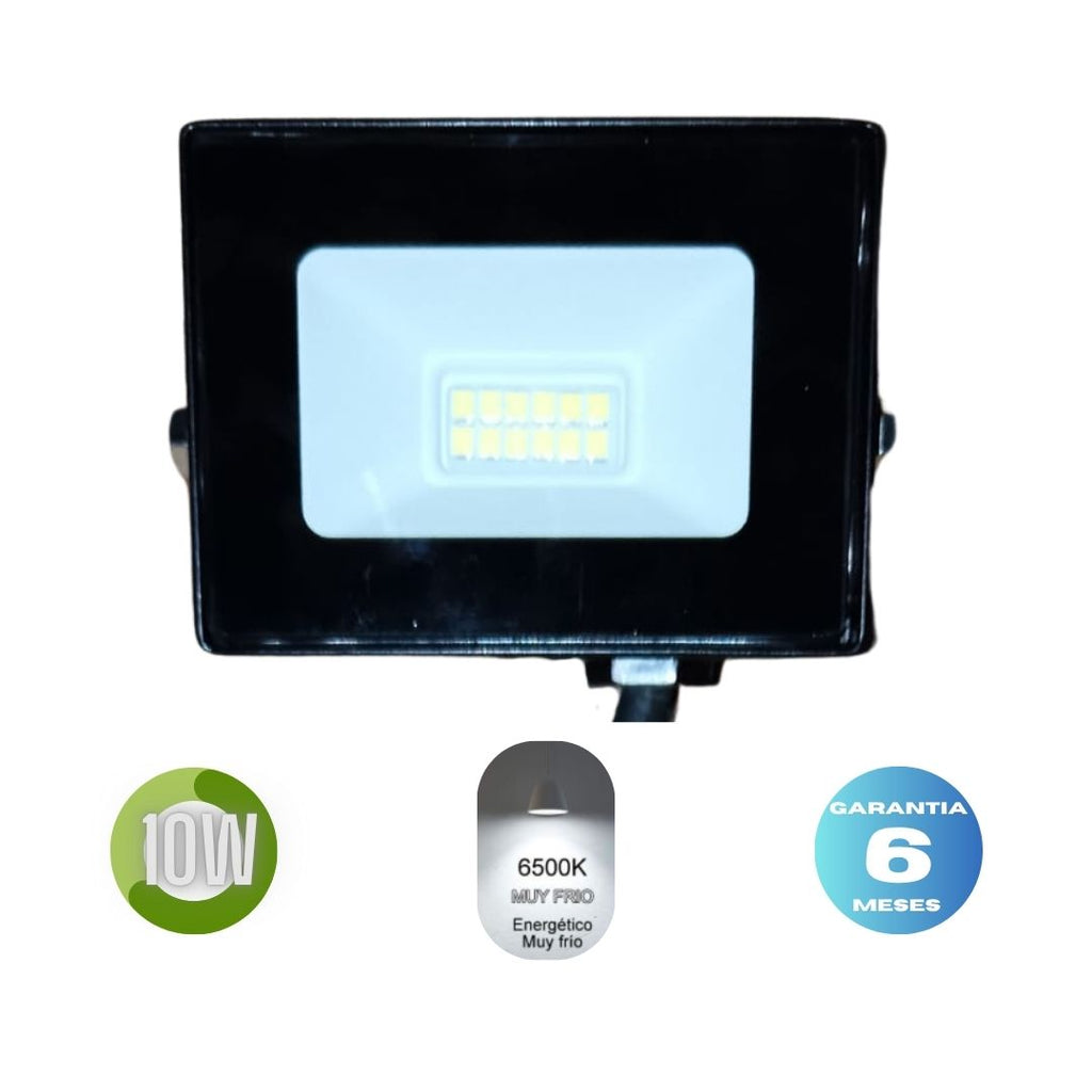 Reflector Led  10w  NATURALED LUZ FRIA