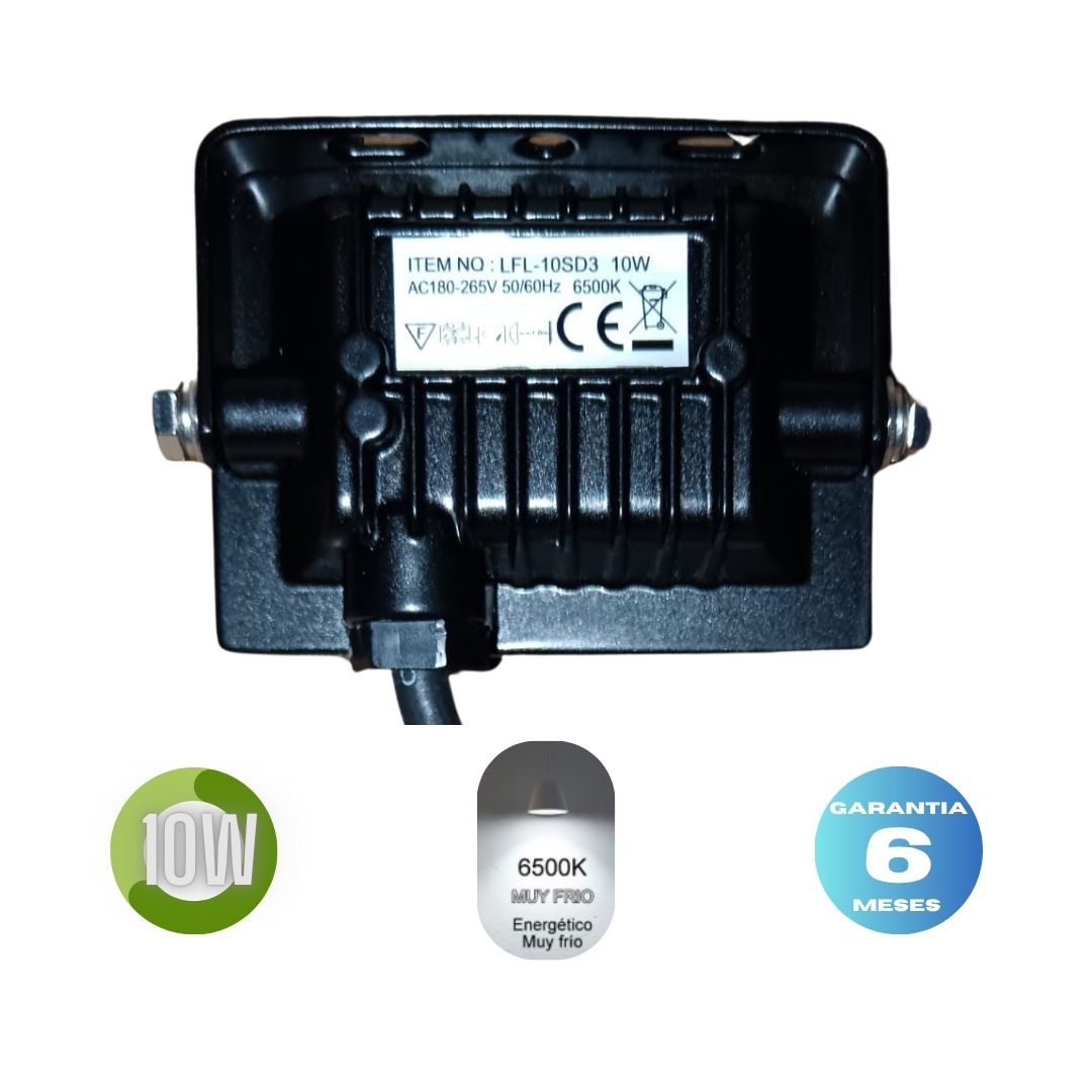 Reflector Led  10w  NATURALED LUZ FRIA