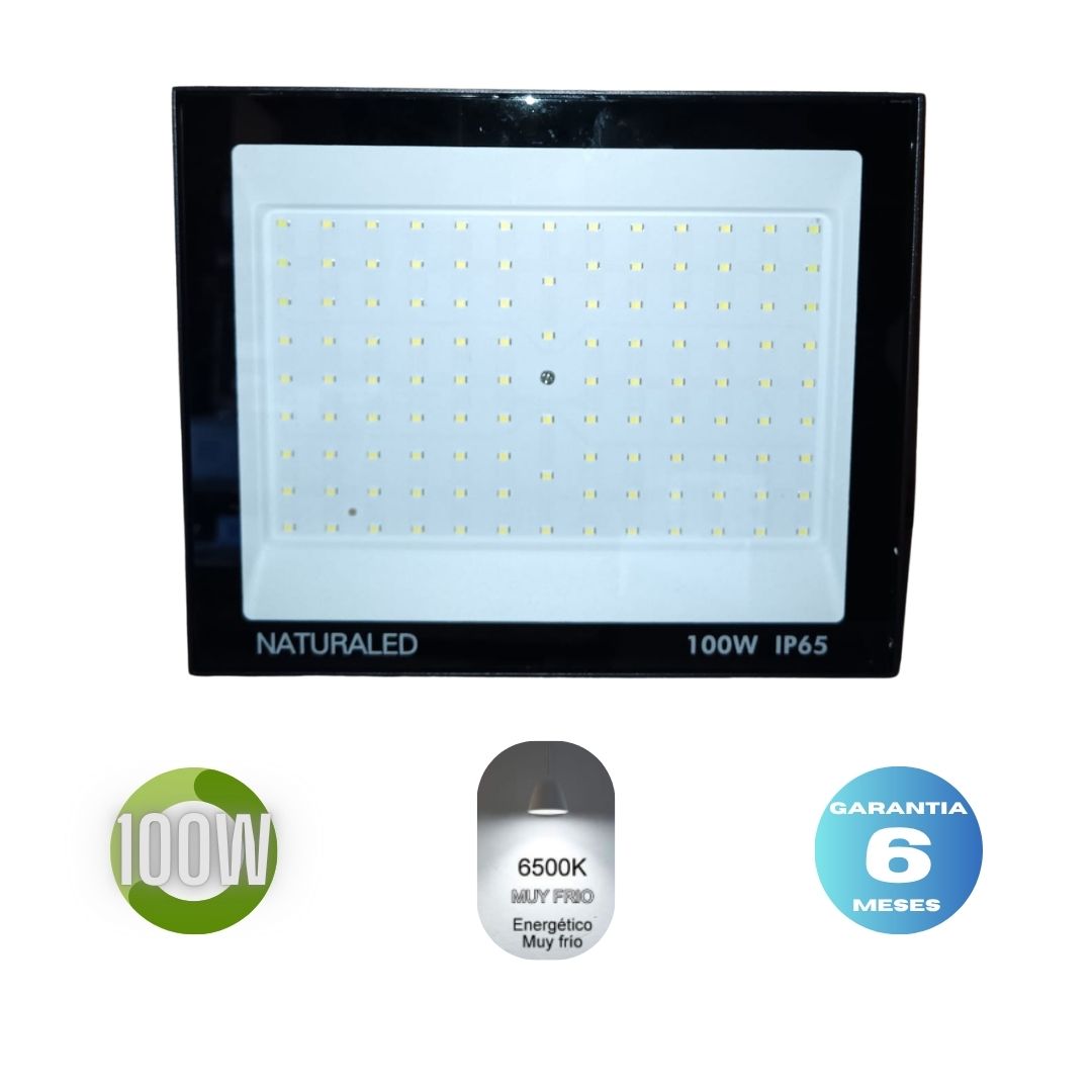 Reflector Led  100w  NATURALED LUZ FRIA