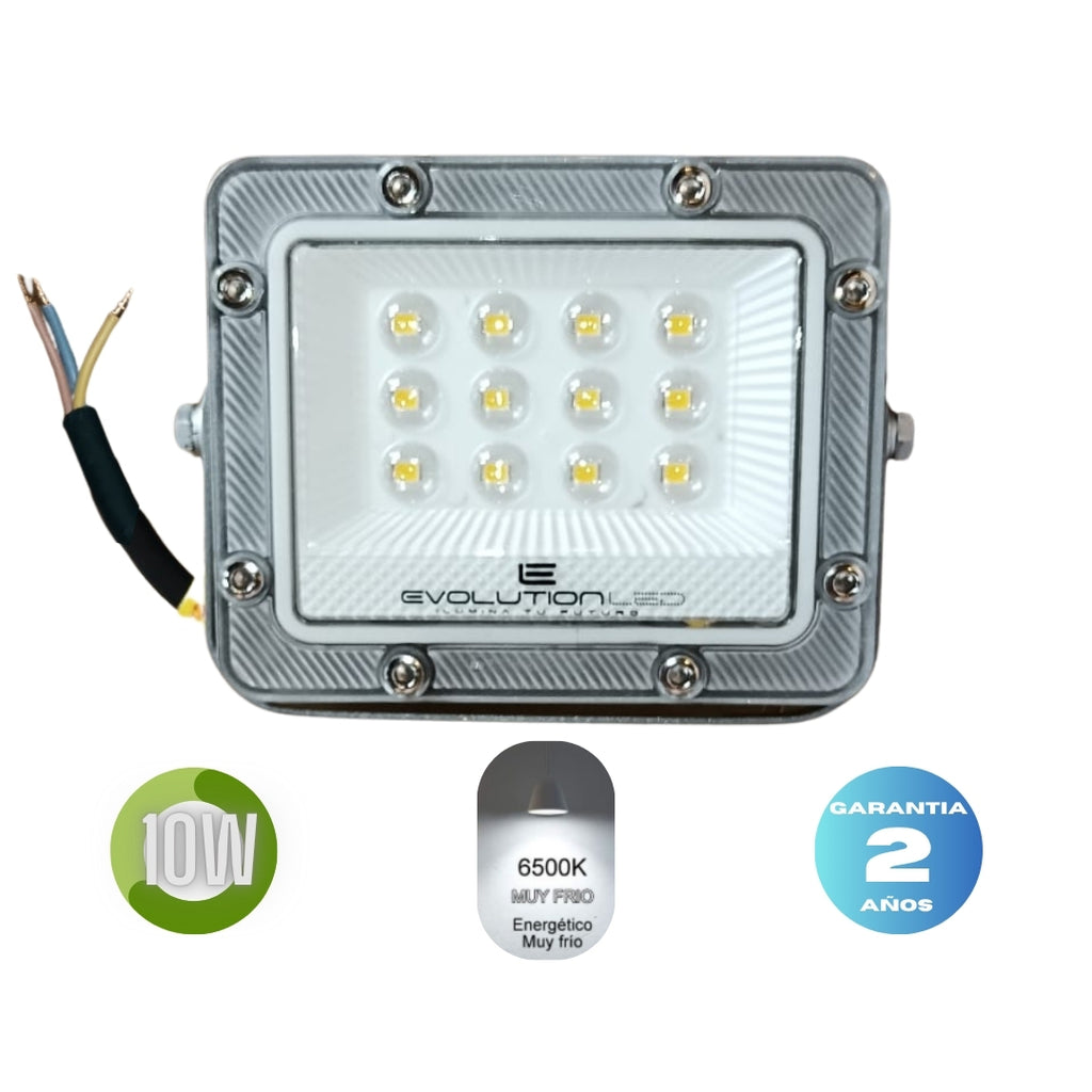 Reflector Led  10w  BK-03 LUZ FRIA