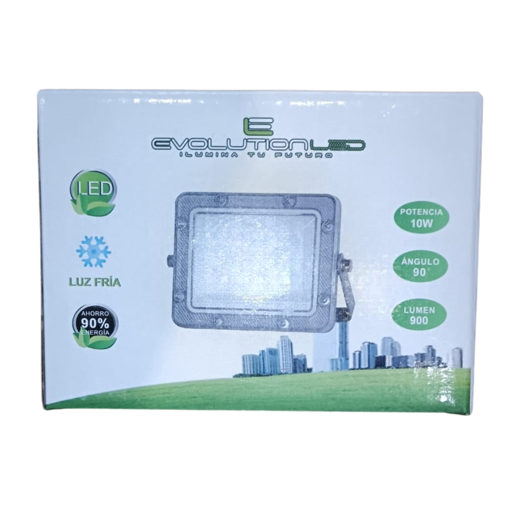 Reflector Led  10w  BK-03 LUZ FRIA