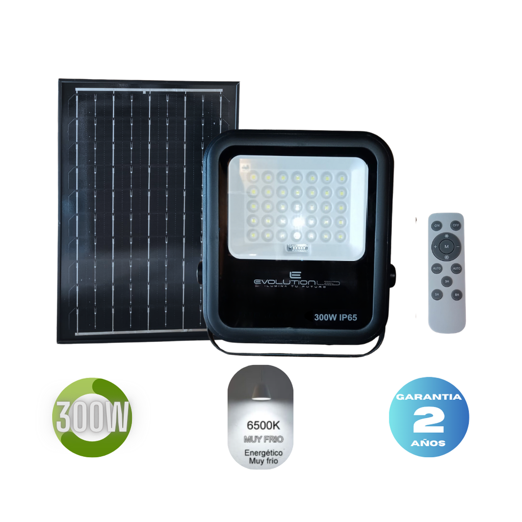 Reflector Led Solar 300w  TK-01H Fria
