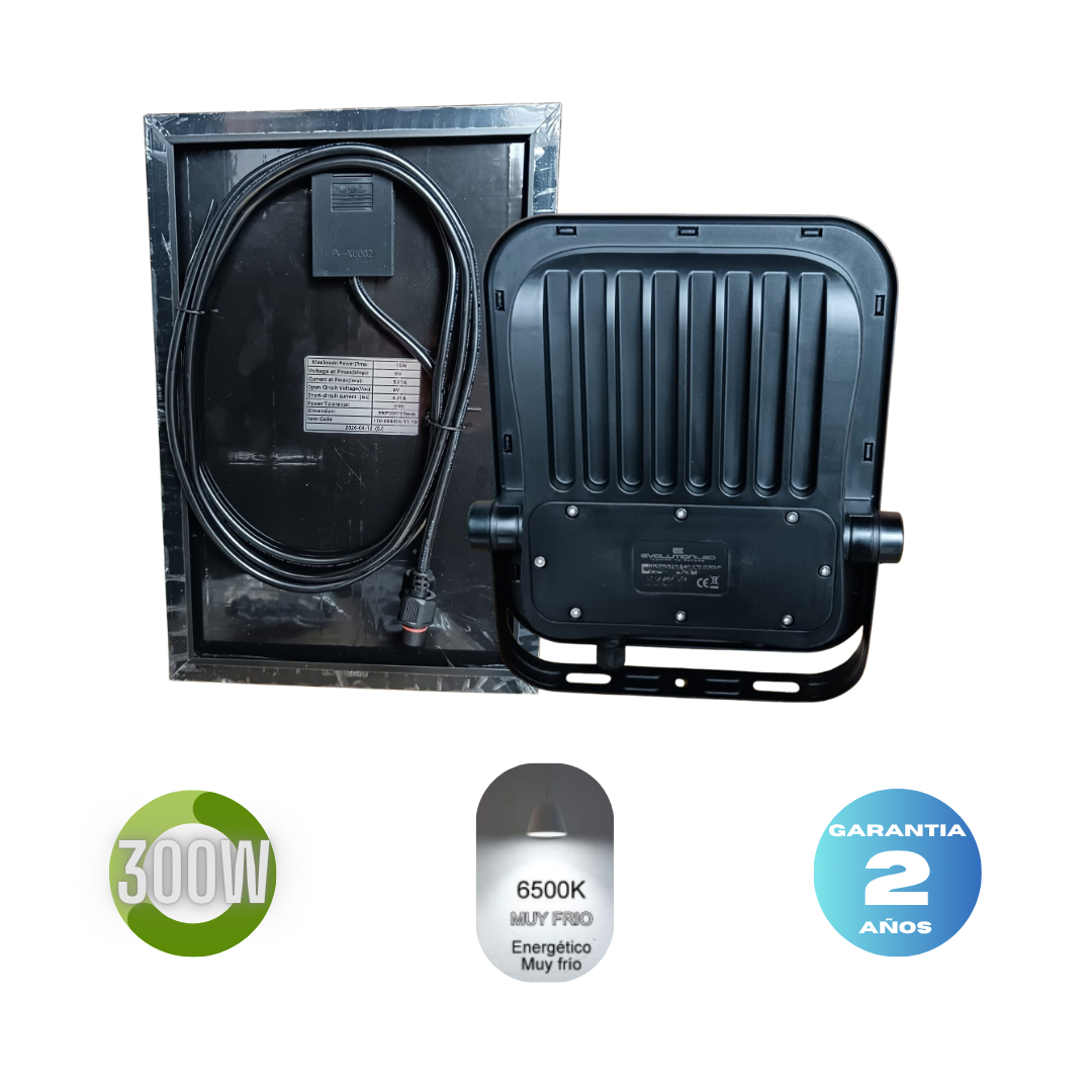 Reflector Led Solar 300w  TK-01H Fria