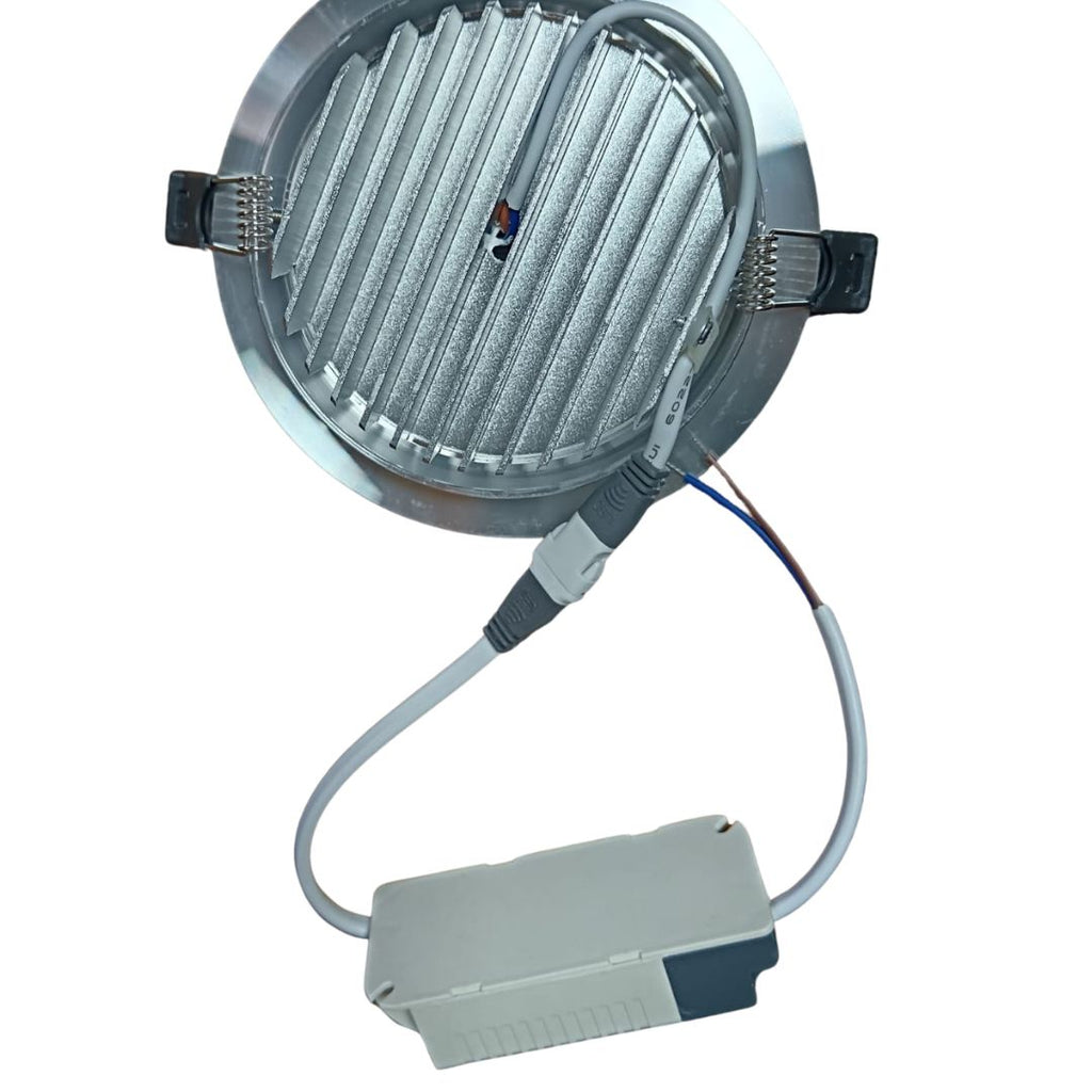 LUMINARIA EMPOTRAR 12W LUZ CALIDA
