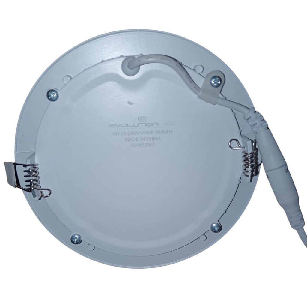 LUMINARIA EMPOTRAR 9W LUZ FRIA